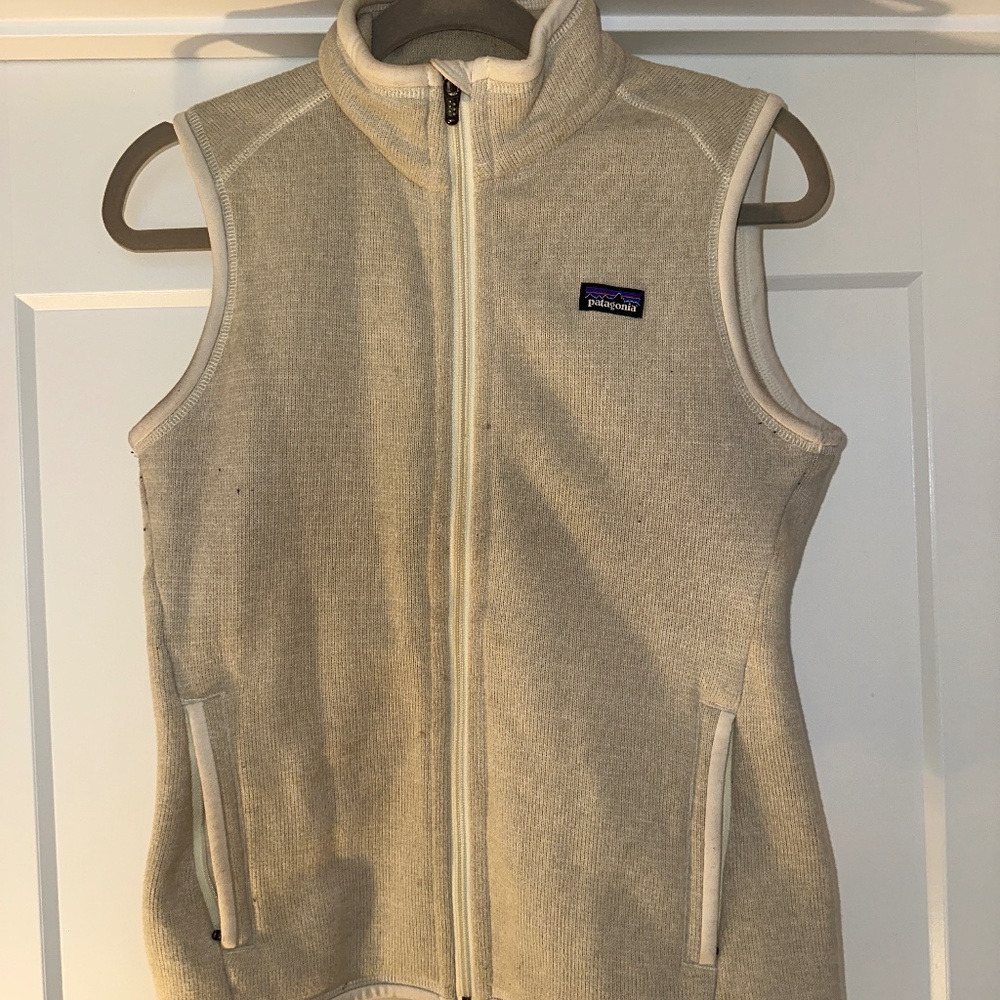 Cream Patagonia Vest